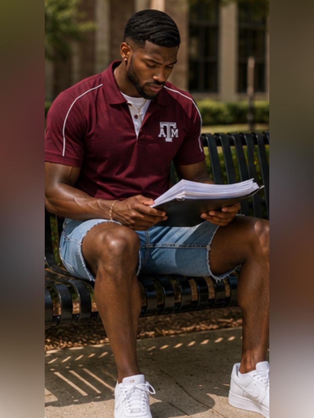 Colosseum Texas A&M Polo Shirt – Size XXL | Like New - Picture 2 of 4